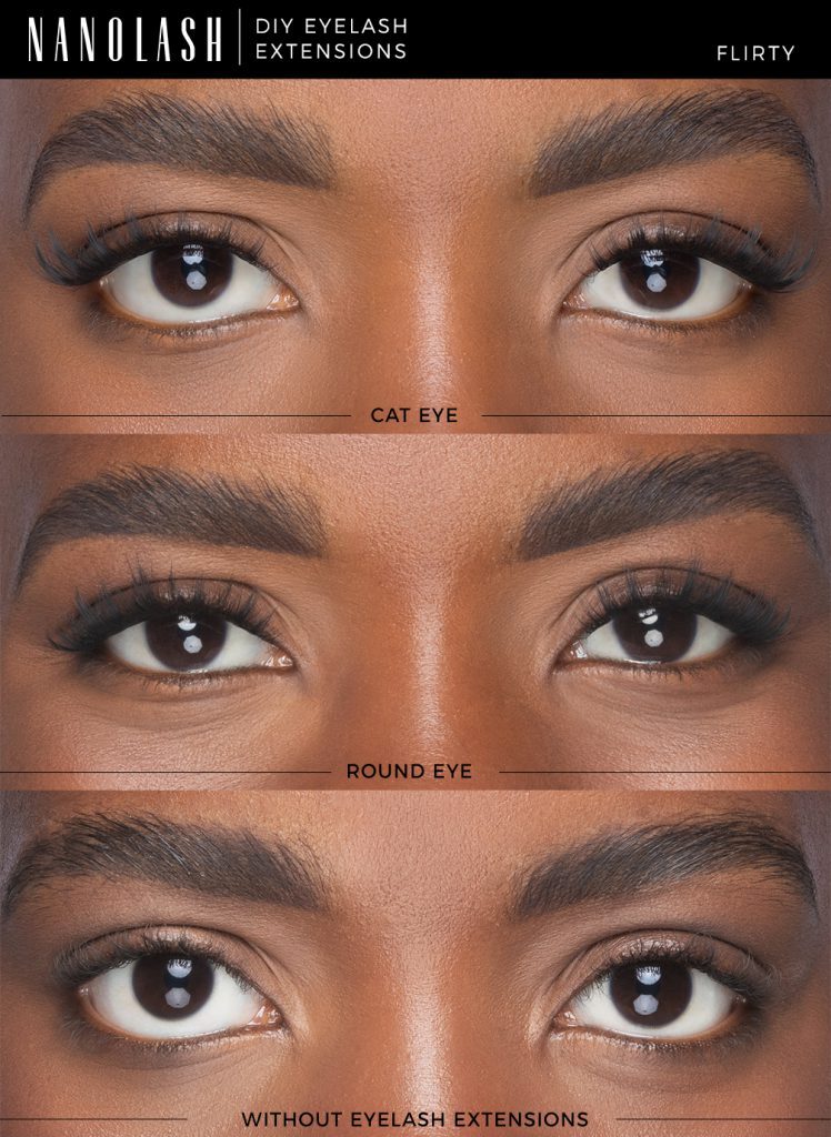 diy wimpern extensions nanolash