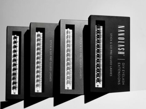 Pre-Glued Wimpernbüschel für Wimpernextensions zu Hause nanolash